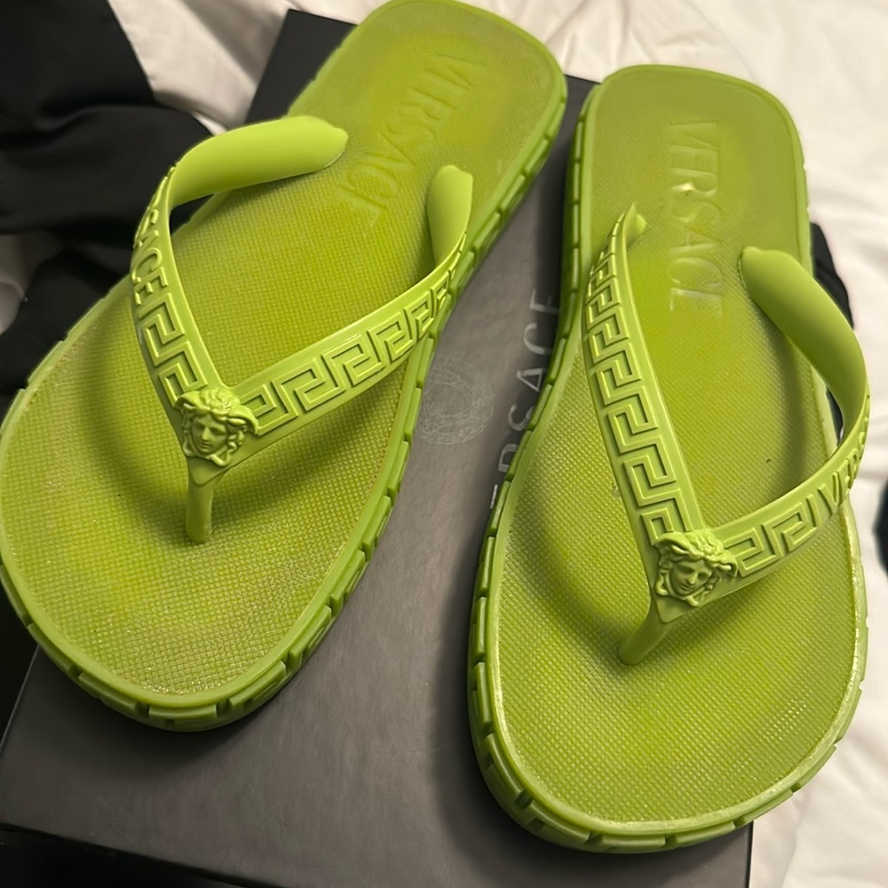 Versace pool slides